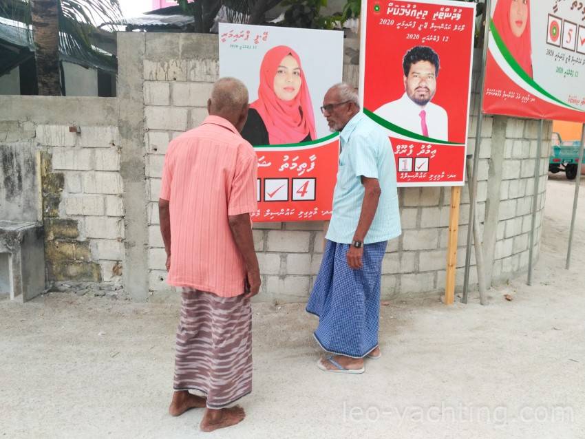 kampania wyborcza - Malediwy