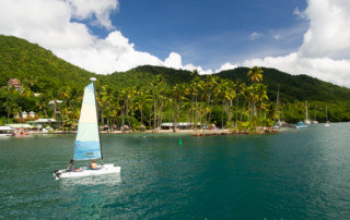 Marigot Bay - czarter jachtów St. Lucia