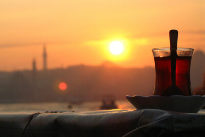Herbata i jachty w Turcji 