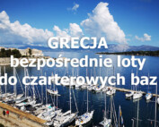 Bezpośrednie loty do Grecji na czarter jachtu