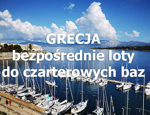 GRECJA – jak dolecieć na żeglarski rejs w sezonie 2026