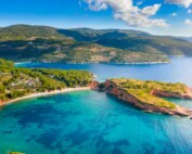 Plaża Kokkinokastro, wyspa Alonissos, Sporady