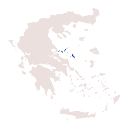 mapa Sporady czarter Grecja