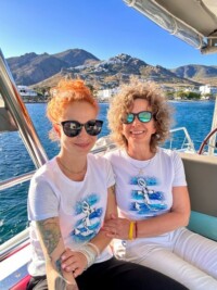 Fam Trip Cyklady 2025 Magda i Agata na flybride