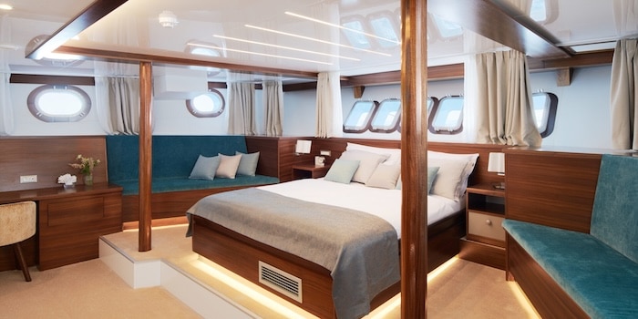 Kabina master motorsailer Chorwacja