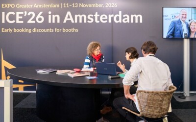 Magda rozmawia z armatorem podczas ICE 2025