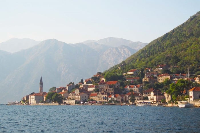 Czarnogóra - Perast nad Zatoką Kotorską