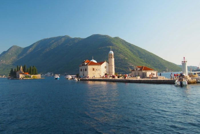 Czarnogóra - wyspy na Zatoce Kotorskiej